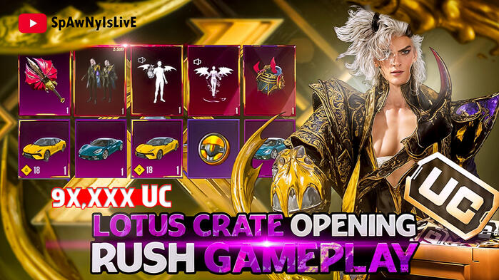 Lotus crate opening